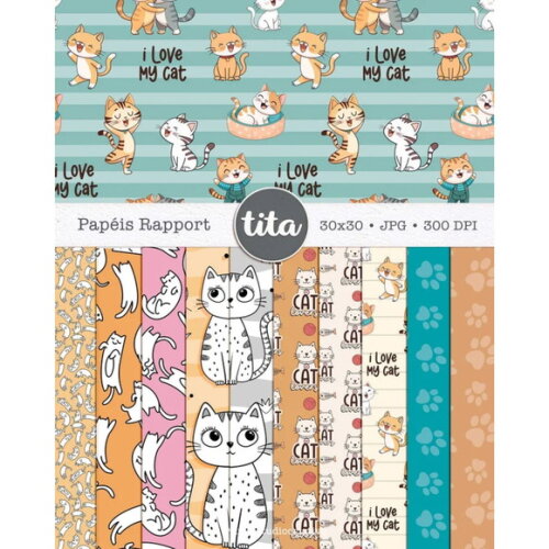 Arquivo Digital Combo Ilustrações Gato e Cachorro -2935