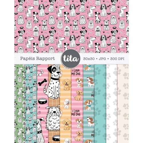 Arquivo Digital Combo Ilustrações Gato e Cachorro -2935