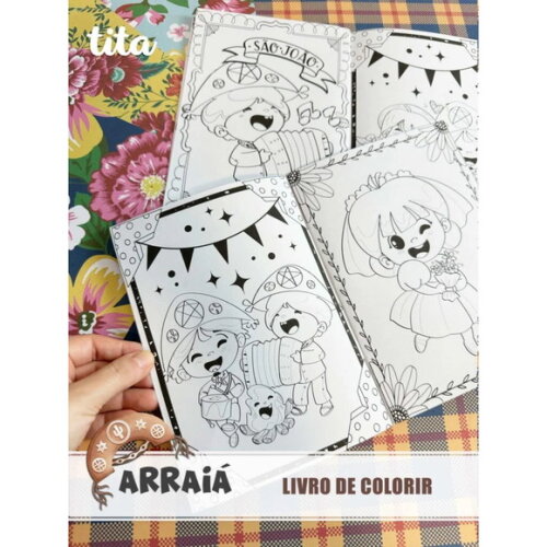 Arquivo Digital Combo Ilustrações + Papéis + Livrinho -3546