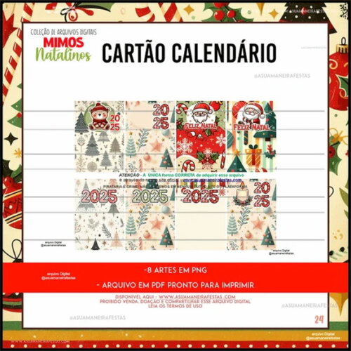 Arquivo Digital Combo Mimos Natalinos -520