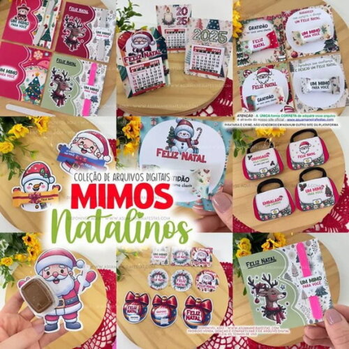 Arquivo Digital Combo Mimos Natalinos -520