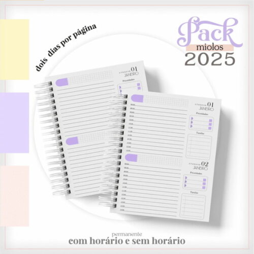 Arquivo Digital Combo Miolos Agenda Feminina 2025 -192