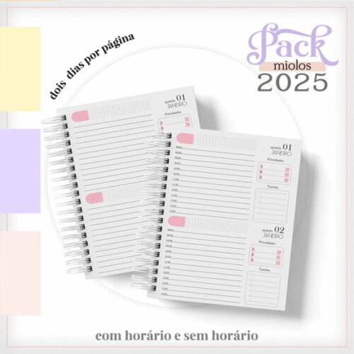 Arquivo Digital Combo Miolos Agenda Feminina 2025 -192