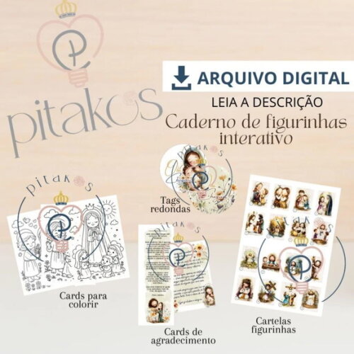 Arquivo Digital Combo Mistérios Santo Rosário -3662