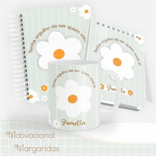 Arquivo Digital Combo Motivacional Margaridas 2025 -930