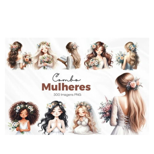 Arquivo Digital Combo Mulher Kit Digital -2131