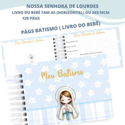 Arquivo Digital Combo Nossa Senhora de Lourdes Menino -2201