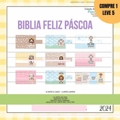 Arquivo Digital Combo Páscoa Cristã -1579