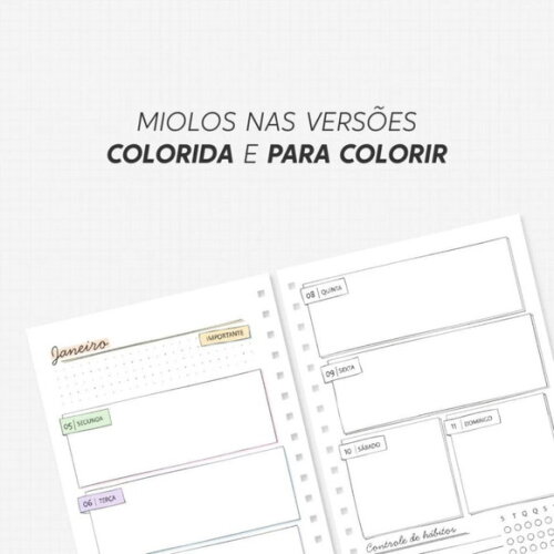Arquivo Digital Combo Planner para Colorir 2026 -4522