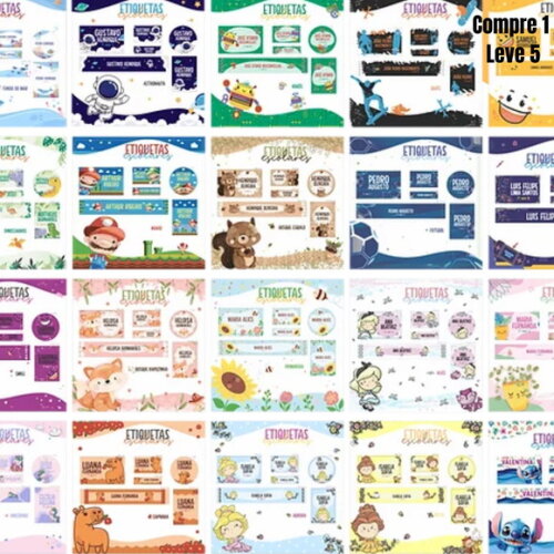 Arquivo Digital Combo Volta às Aulas 20 Temas -1305
