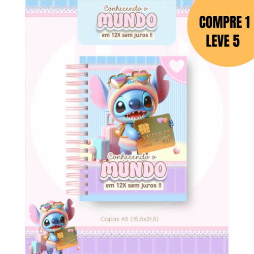 Arquivo Digital Conhecendo o Mundo Stitch -5556
