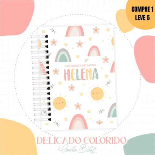 Arquivo Digital Delicado Colorido Arco Coletiva Luxo -3923