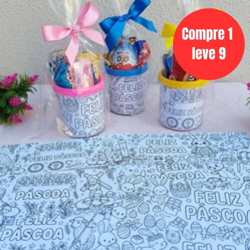 Arquivo Digital Desenhos de Colorir para Caneca de Rosca