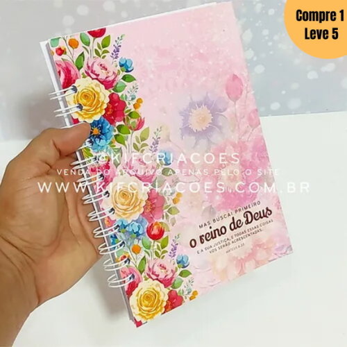 Arquivo Digital Devocional Dinâmico Floral -1219