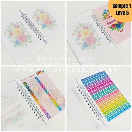 Arquivo Digital Devocional Dinâmico Floral -1219