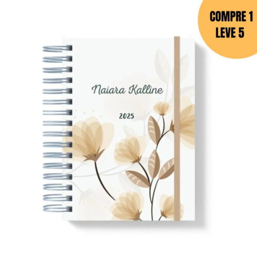 Arquivo Digital Devocional Floral Marrom Canva -4689