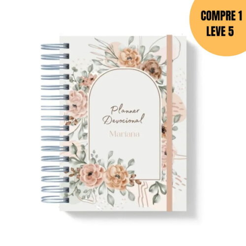 Arquivo Digital Devocional Janela Floral Canva -4682