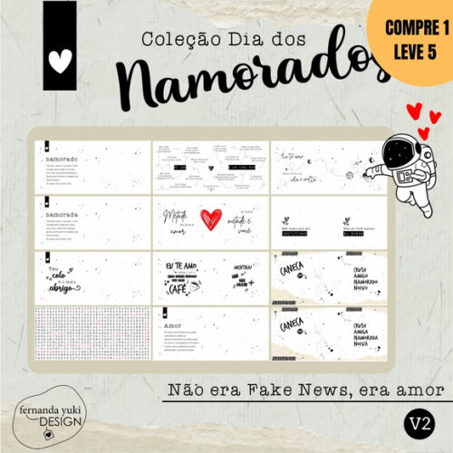 Arquivo Digital Dia dos Namorados Arte para Canecas -3325