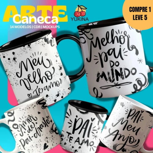 Arquivo Digital Dia dos Pais Lettering -4410