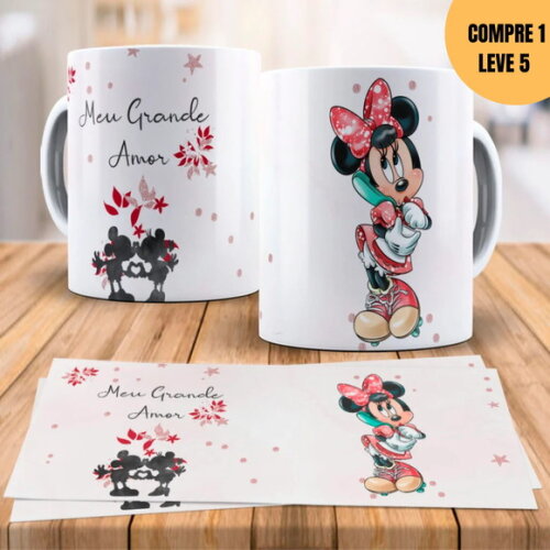 Arquivo Digital Disney Love Canecas Mickey -3416