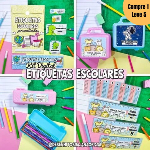 Arquivo Digital Etiquetas Escolares 2025 -1149