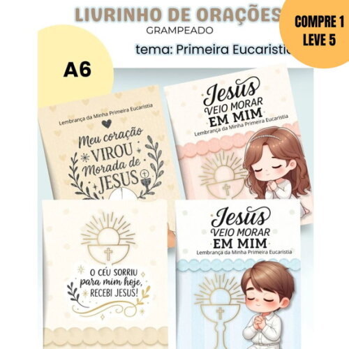 Arquivo Digital Eucaristia Livrinho de Orações -4435