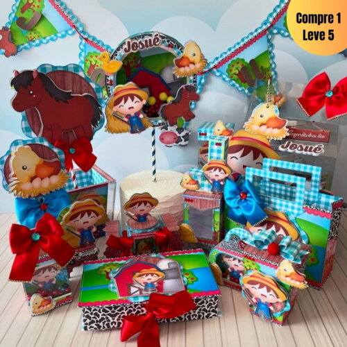 Arquivo Digital Fazendinha Kit Festa Pronta -294