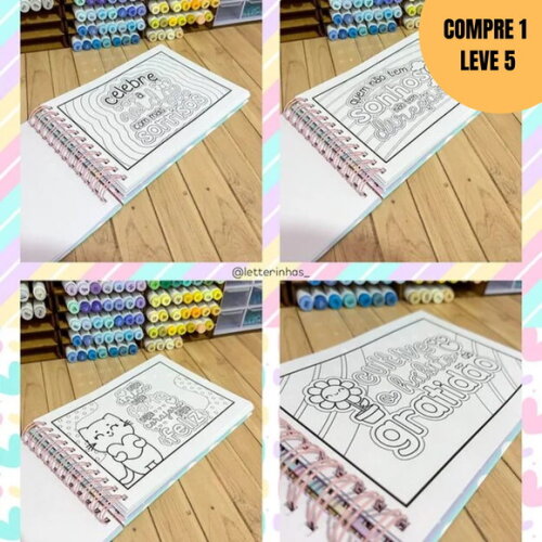 Arquivo Digital Frases Fofinhas Livro de Colorir -2295