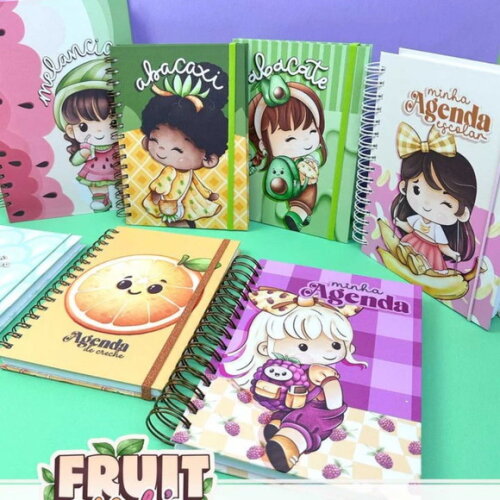 Arquivo Digital Fruit Girls Combo Encadernação 2025 -418