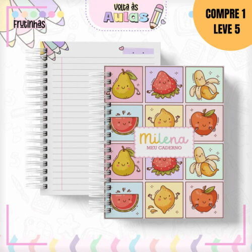 Arquivo Digital Frutinhas Kit Escolar 2025 -1625