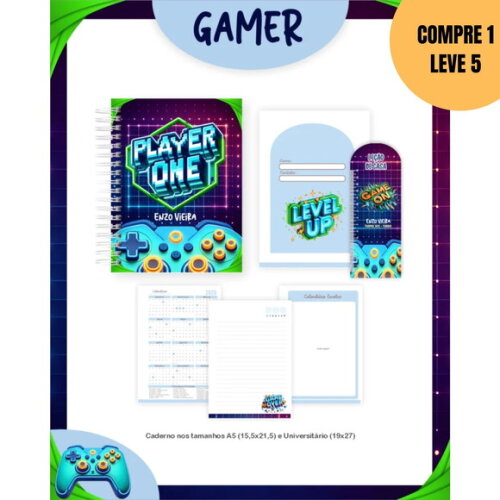 Arquivo Digital Gamer Escolar 1.0 2026 -5994