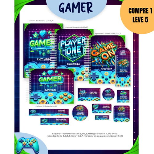 Arquivo Digital Gamer Escolar 1.0 2026 -5994