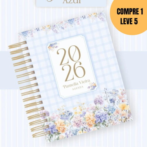 Arquivo Digital Garden Azul Agendas 2026 -5022