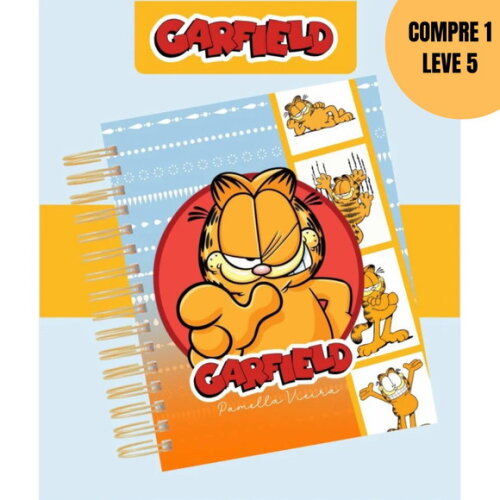Arquivo Digital Garfield Agendas e Planners 2026 -5656