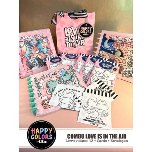 Arquivo Digital Happy Colors Combo Love Is In The Air -3607