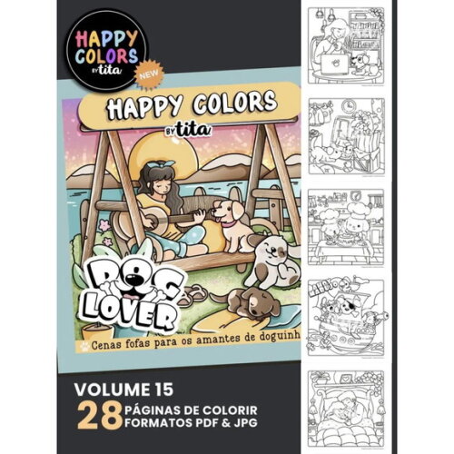 Arquivo Digital Happy Colors Combo Volume 14 & 15 -3892
