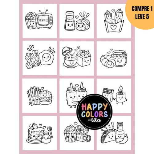 Arquivo Digital Happy Colors Par Perfeito Bold & Easy -3601