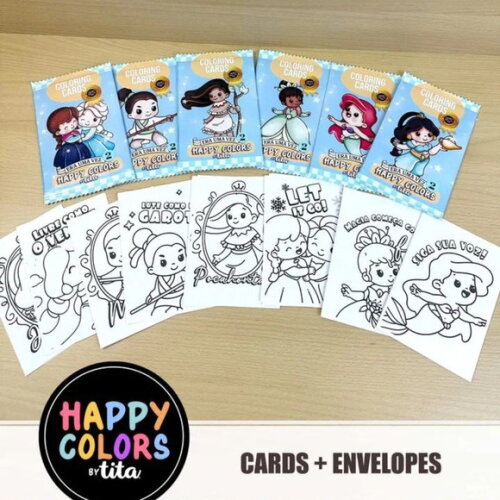 Arquivo Digital Happy Colors Vol 19 e 20 Princesas 2.0 -4807