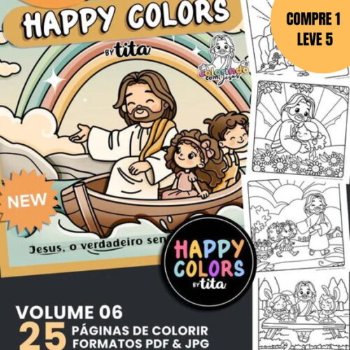 Arquivo Digital Happy Colors Volume 6 Jesus -2223