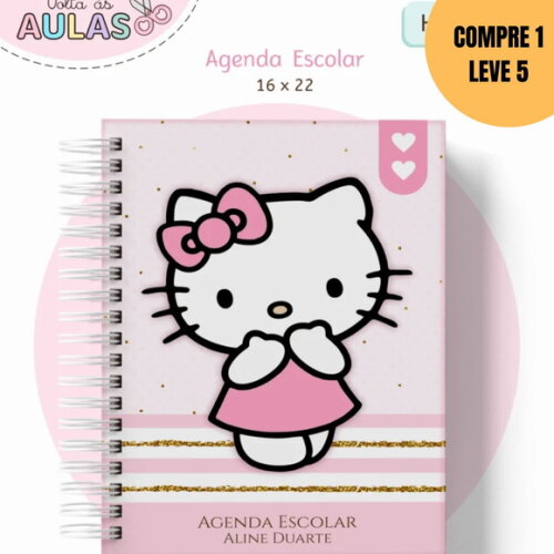 Arquivo Digital Hello Kitty Volta as Aulas 2026 -6322