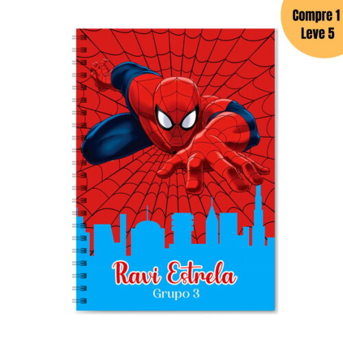 Arquivo Digital Homem Aranha Kit Escolar 2025 -1210