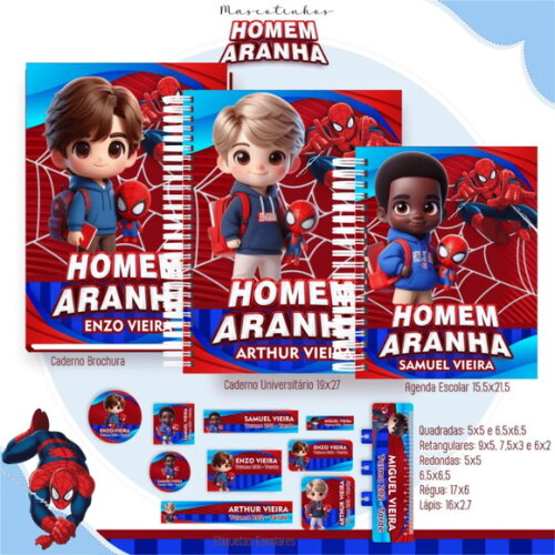 Arquivo Digital Homem Aranha Mascotes Ia 2025 -1516