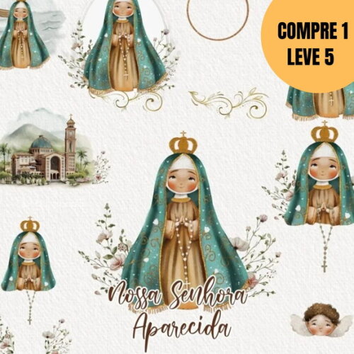 Arquivo Digital Ilustrações Nossa Senhora Aparecida -5487