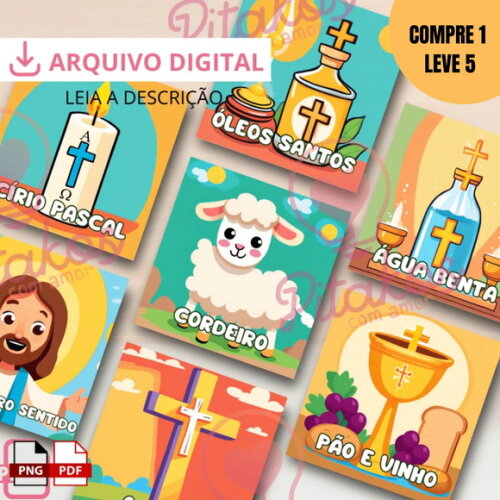 Arquivo Digital Jogo da Memória Páscoa -2091