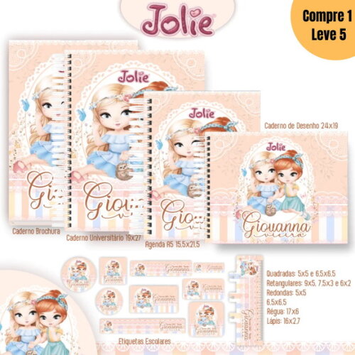 Arquivo Digital Jolie Kit Escolar 2025 -1076
