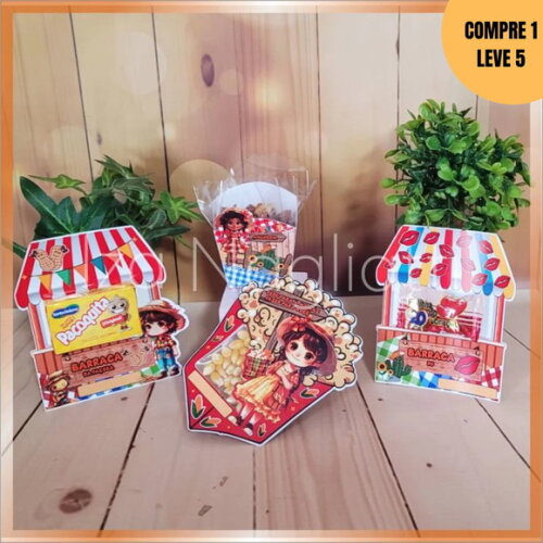 Arquivo Digital Kit 11 Mimos Arraiá para Festa Junina -3545