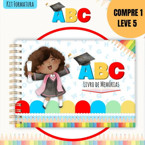 Arquivo Digital Kit Abc Formatura - 5508