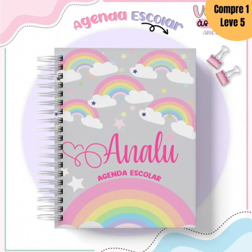 Arquivo Digital Kit Arco Íris Volta às Aulas -859