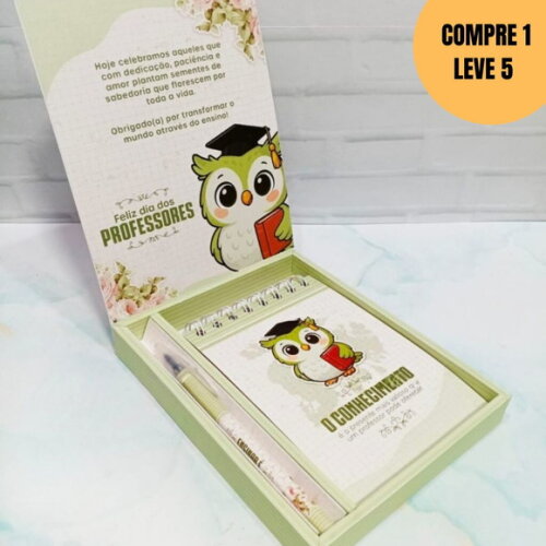 Arquivo Digital Kit Bloquinho A6 Professor -5055