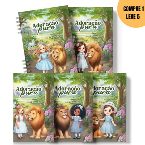 Arquivo Digital Kit Caderno Infantil Congresso - 3446